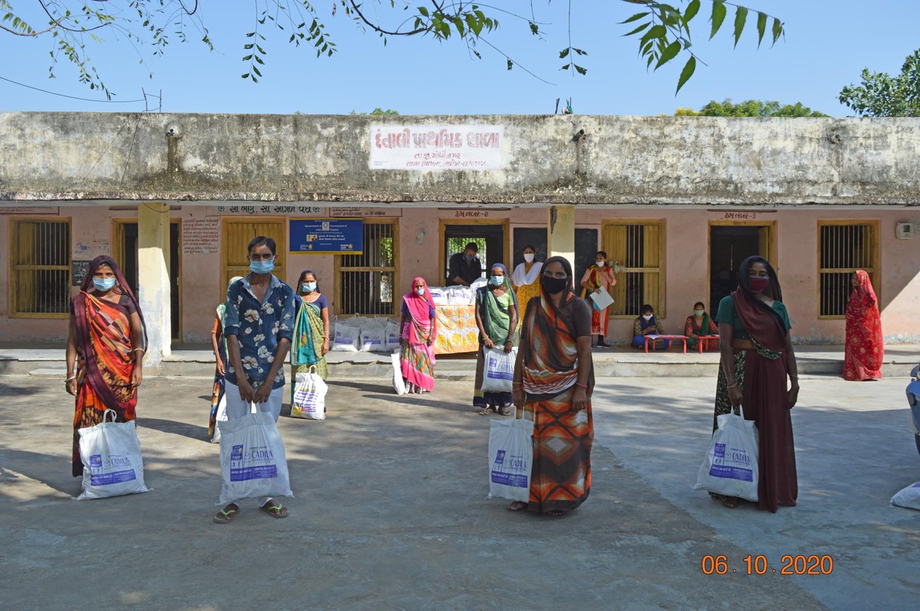 Cadila Pharma, Akshaya Patra foundation continue to help families of students through distribution of essential kits